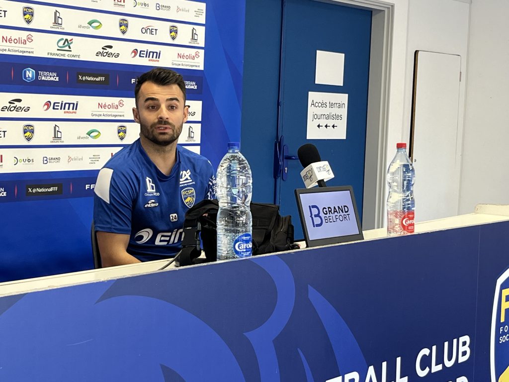 Corentin Jean et Sochaux se déplacent à Orléans vendredi. | Le Trois - ©Hugo Gueritaine.