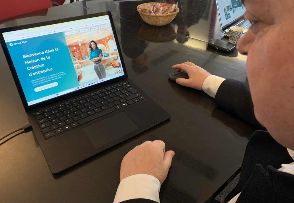 IdcreaCCIon, plateforme d'IA de la CCI. | ©Le Trois - E.C. 