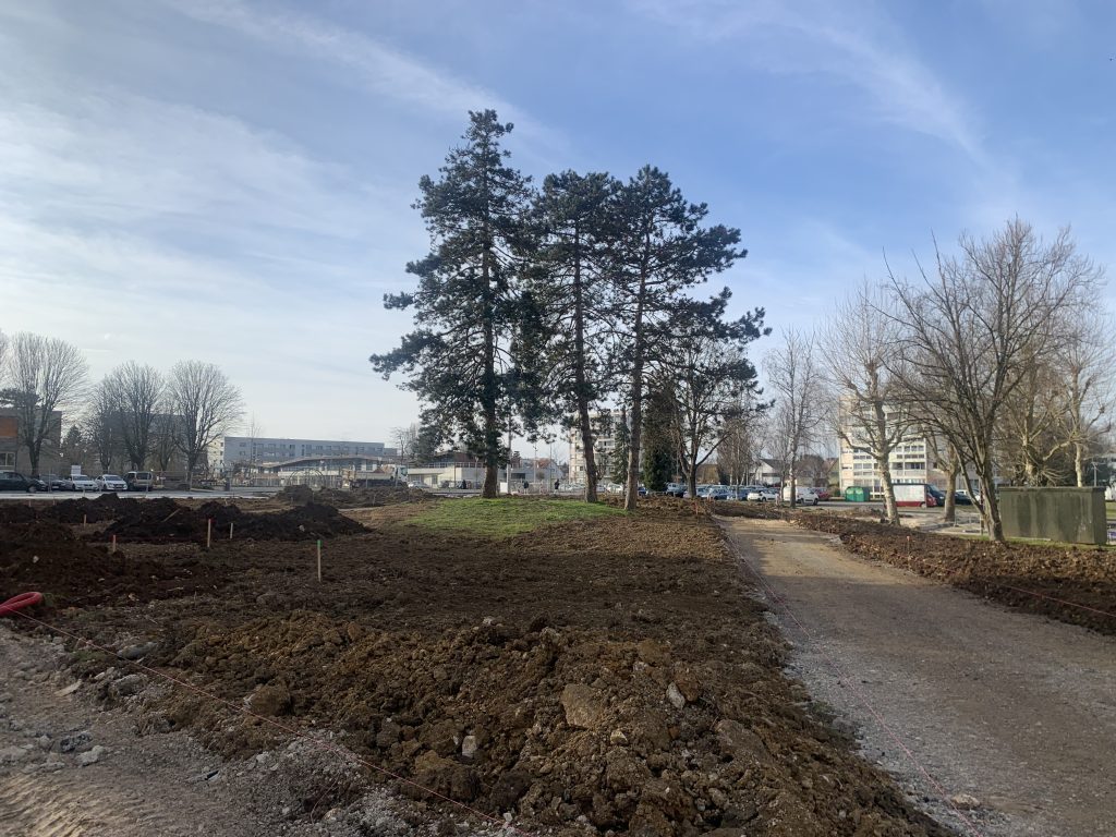 Le quartier de la Petite-Hollande à Montbéliard verra bientôt la dernière phase de ses travaux se terminer. | ©Le Trois - E.C