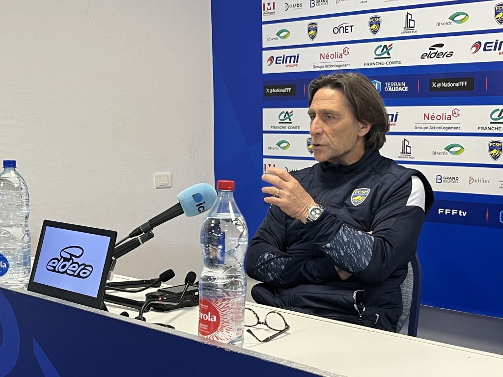 Le FCSM de Frédéric Bompard a quatre matchs pour bien finir la saison. | Le Trois - © Hugo Gueritaine.