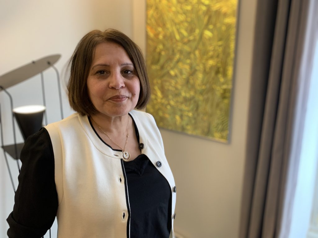 Samia Jaber, élue d'opposition de gauche à Belfort, au Grand Belfort et au Département. | ©Le Trois