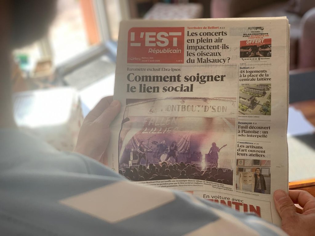 Le journal l'Est Républicain. | ©Le Trois - T.Q. 