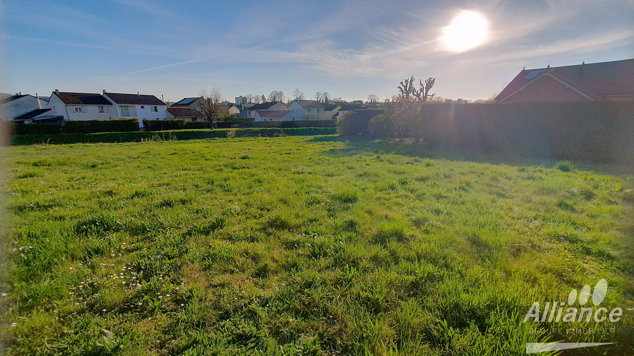 DELLE Terrain à bâtir avec vue sur l&rsquo;Allaine