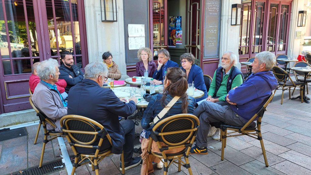 La France insoumise, les Verts, le Parti communiste français et le colelctif Belfort en commun ont lancé un mouvement d'union de gauche, pour les municipales 2026, le 10 mai. | ©DR