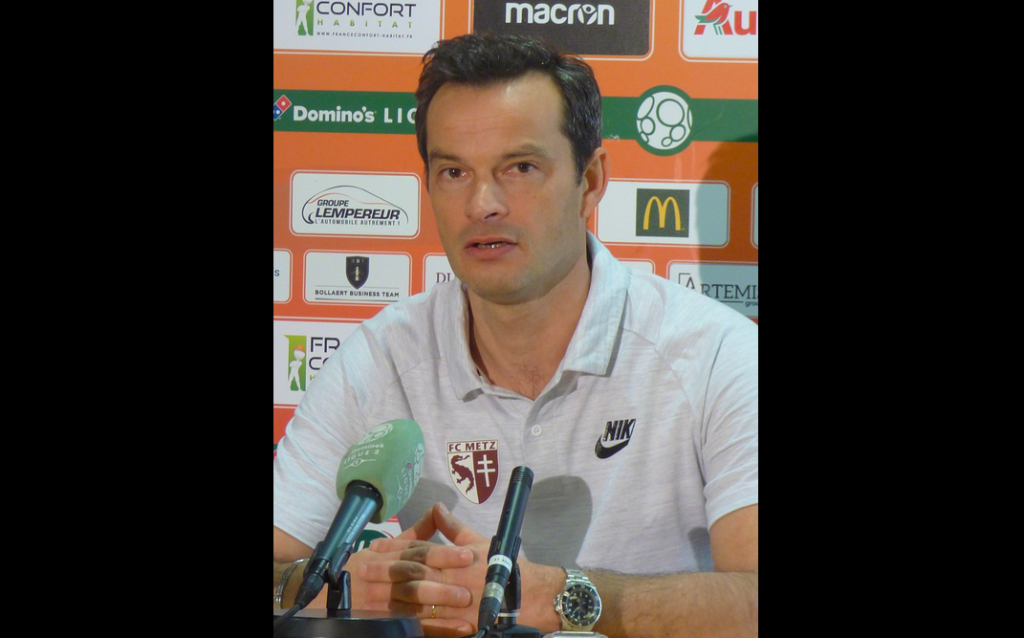 Vincent Hognon, le nouvel entraîneur du FC Sochaux-Montbéliard, a coaché le FC Metz en Ligue 1, en 2018-2019. | ©CC0 1.0