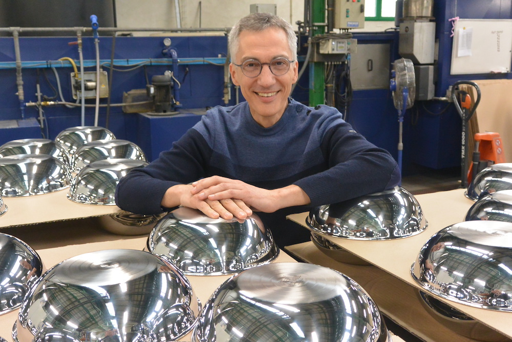 Emmanuel Brugger est le directeur général de la société Cristel, à Fesches-le-Chatel.