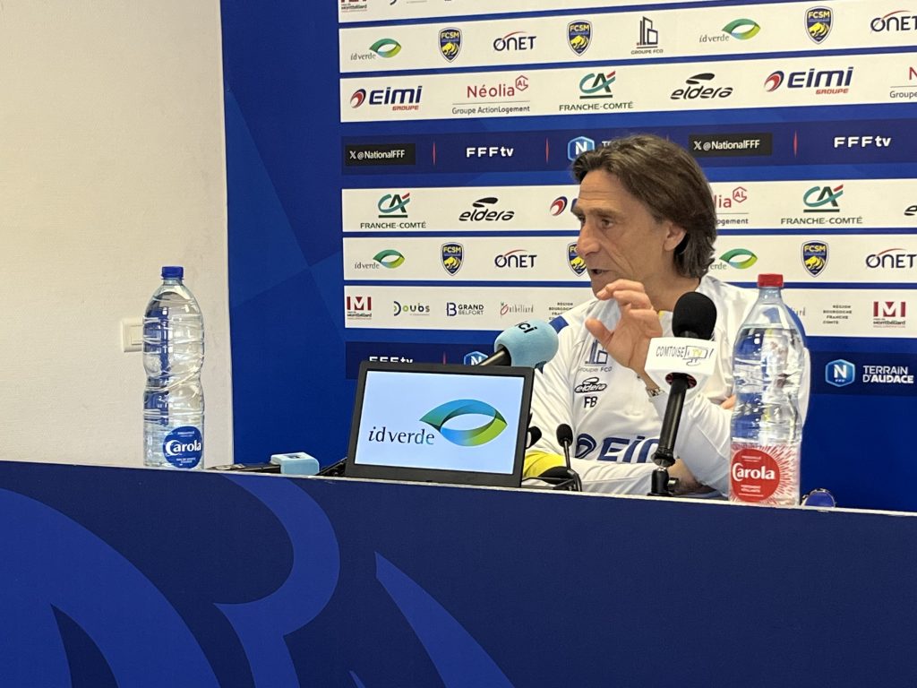 Frédéric Bompard ne veut penser qu'au maintien de son équipe. | Le Trois - © Hugo Gueritaine.