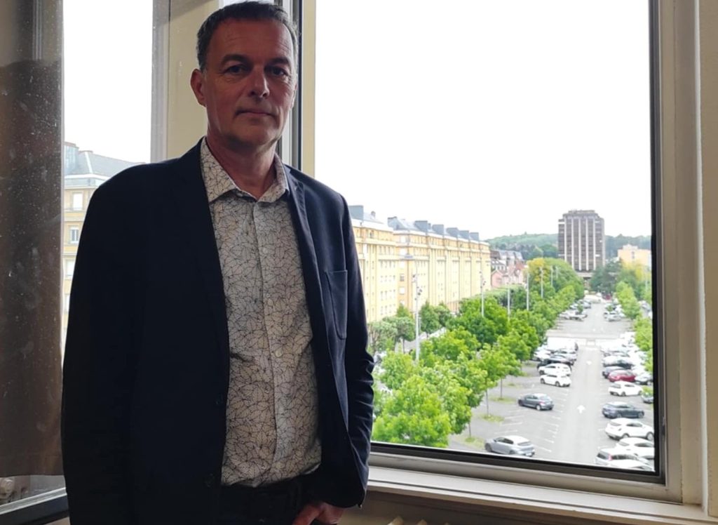 A Belfort, Christophe Robert, délégué de la fondation pour le logement des personnes défavorisées.