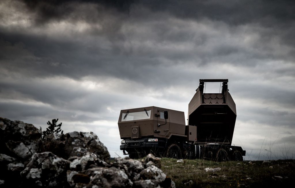 L'industriel Turgis Gaillard développe Foudre, un système capable de tirer des missiles à longue portée. | ©Turgis Gaillard