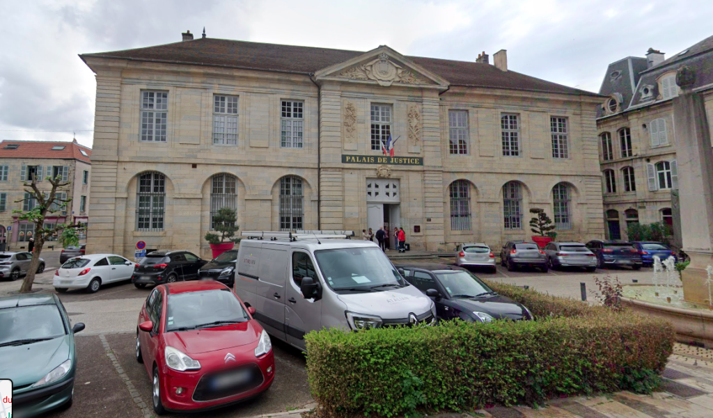 Le palais de justice de Vesoul, où se tient le procès en cour d'assises. | ©Google street View