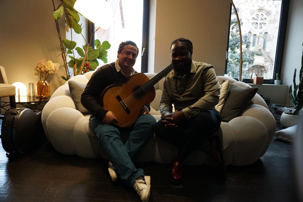 David Demange et Serge Kakudji