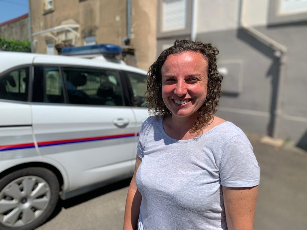 Aurélie Carteron, douanière de Montbéliard, défilera pour le défilé du 14-Juillet.