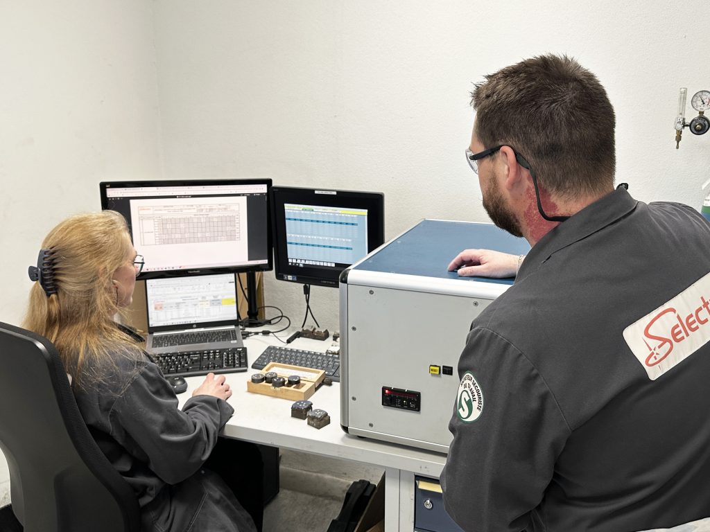 Selectarc s'appuie un laboratoire pour développer des produits d'apport de soudage et de brasage encore plus performants.
