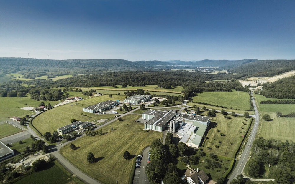 Usine de Delfingen à Anteuil, dans le Doubs.