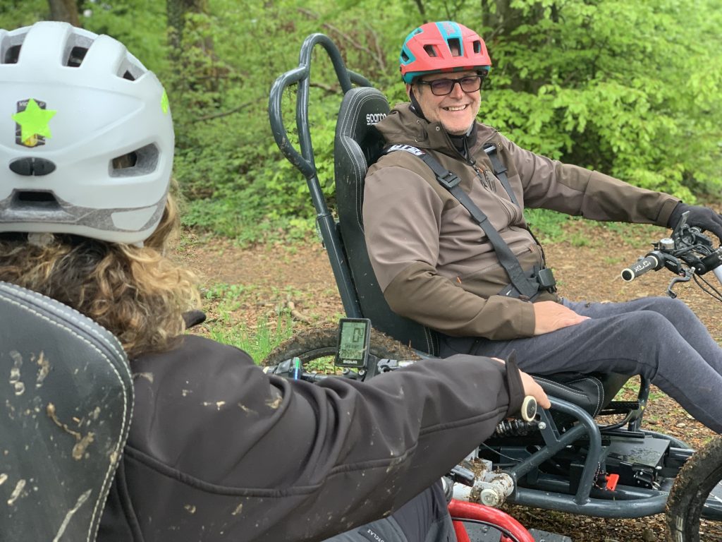 Lionel Gaudron, au volant d'un quadrix. | ©Le Trois - T.Q.