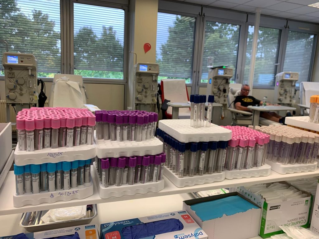 A la Maison du don de Belfort, 122 dons de plasma sont attendus chaque semaine. | ©Le Trois - E.C. 