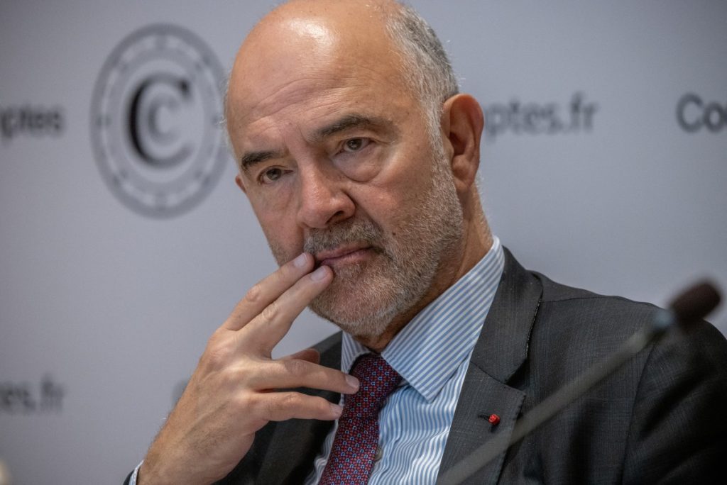 Pierre Moscovici a annoncé, le 18 septembre, qu'il quittait la présidence de la Cour des comptes. | ©Guillaume BAPTISTE – AFP