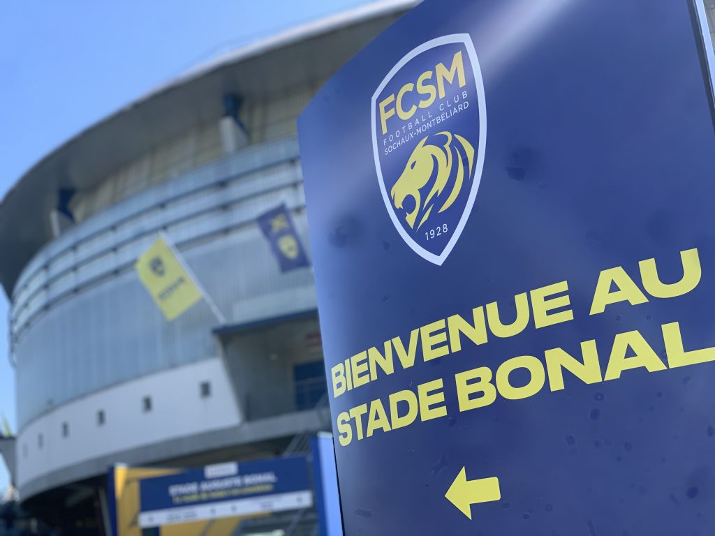 Le stade Bonal, du FC Sochaux-Montbéliard.