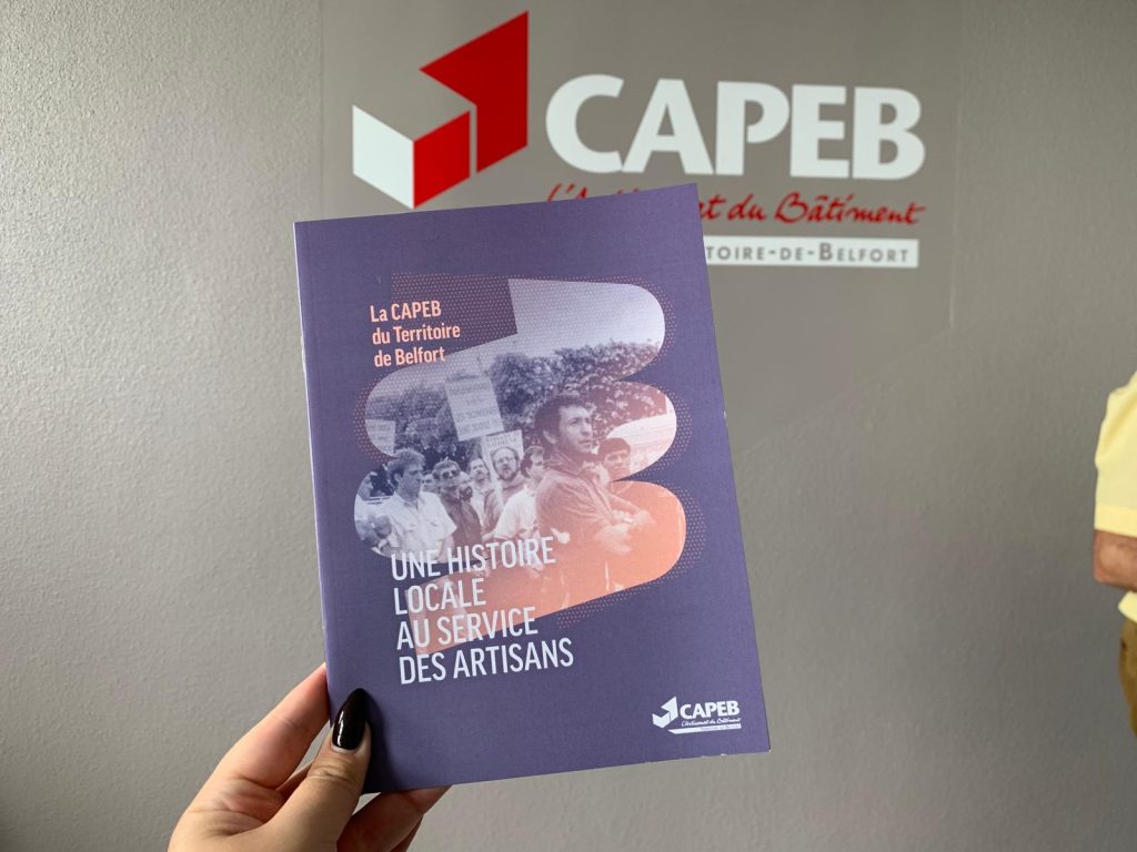 Le livre "Une histoire locale au service des artisans" est disponible gratuitement, en contactant la Capeb.