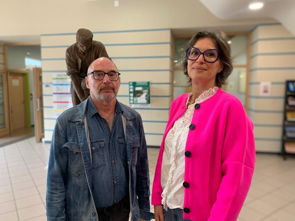 Jacques Rambur, d'Adevam-FC et Marie Fleury, avocate de TTLA.