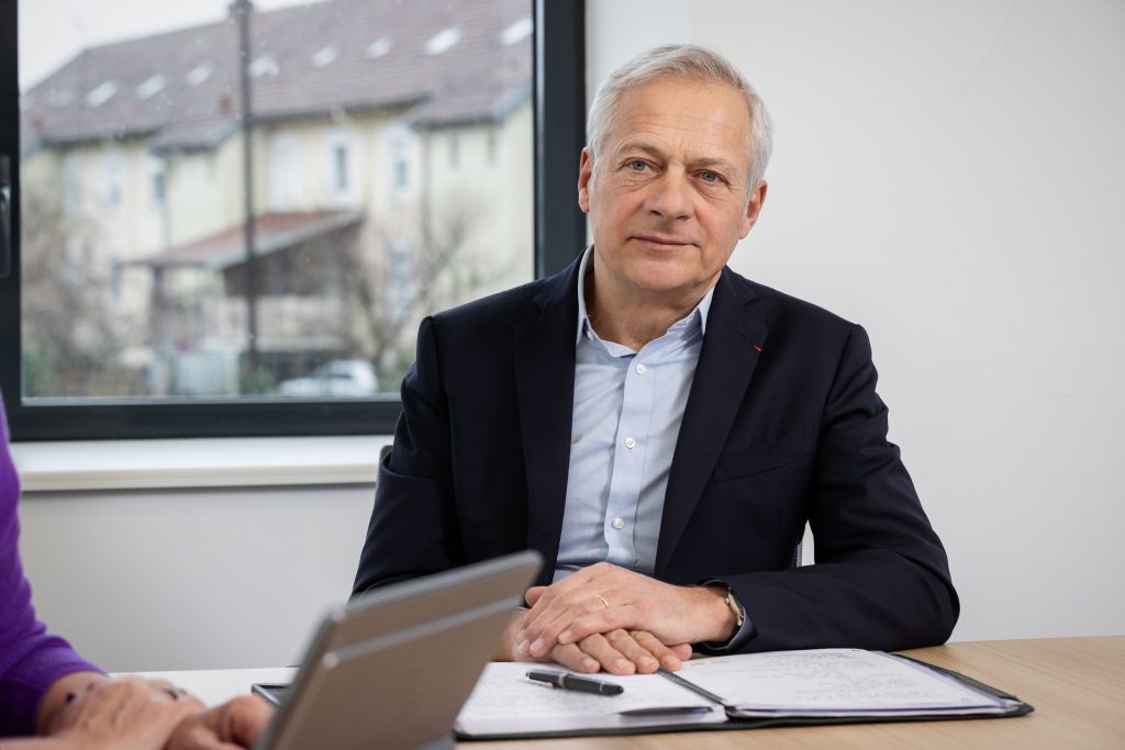 Emmanuel Viellard, directeur général du groupe Lisi, président du Medef Franche-Comté.