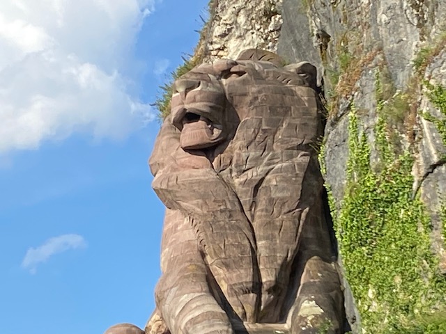Le Lion de Belfort, emblème de la ville. | © Le Trois P.-Y.R.
