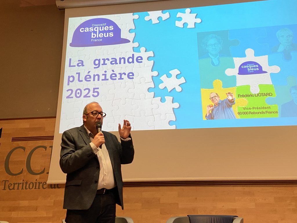 Frédéric Liotard, vice-président national et président de régional de « 60 000 rebonds ». | © Le Trois P.-Y.R.