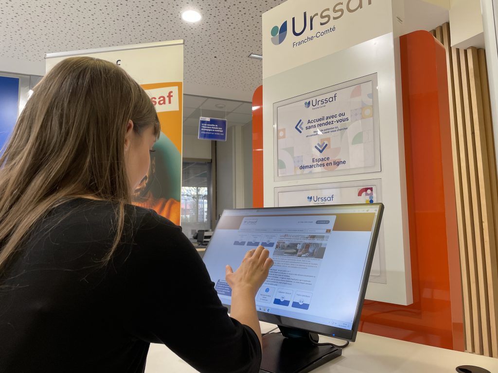 La nouvelle de l'Urssaf est ouverte le mardi dans des locaux partagés avec la CPAM et la CAF, rue Stroltz.