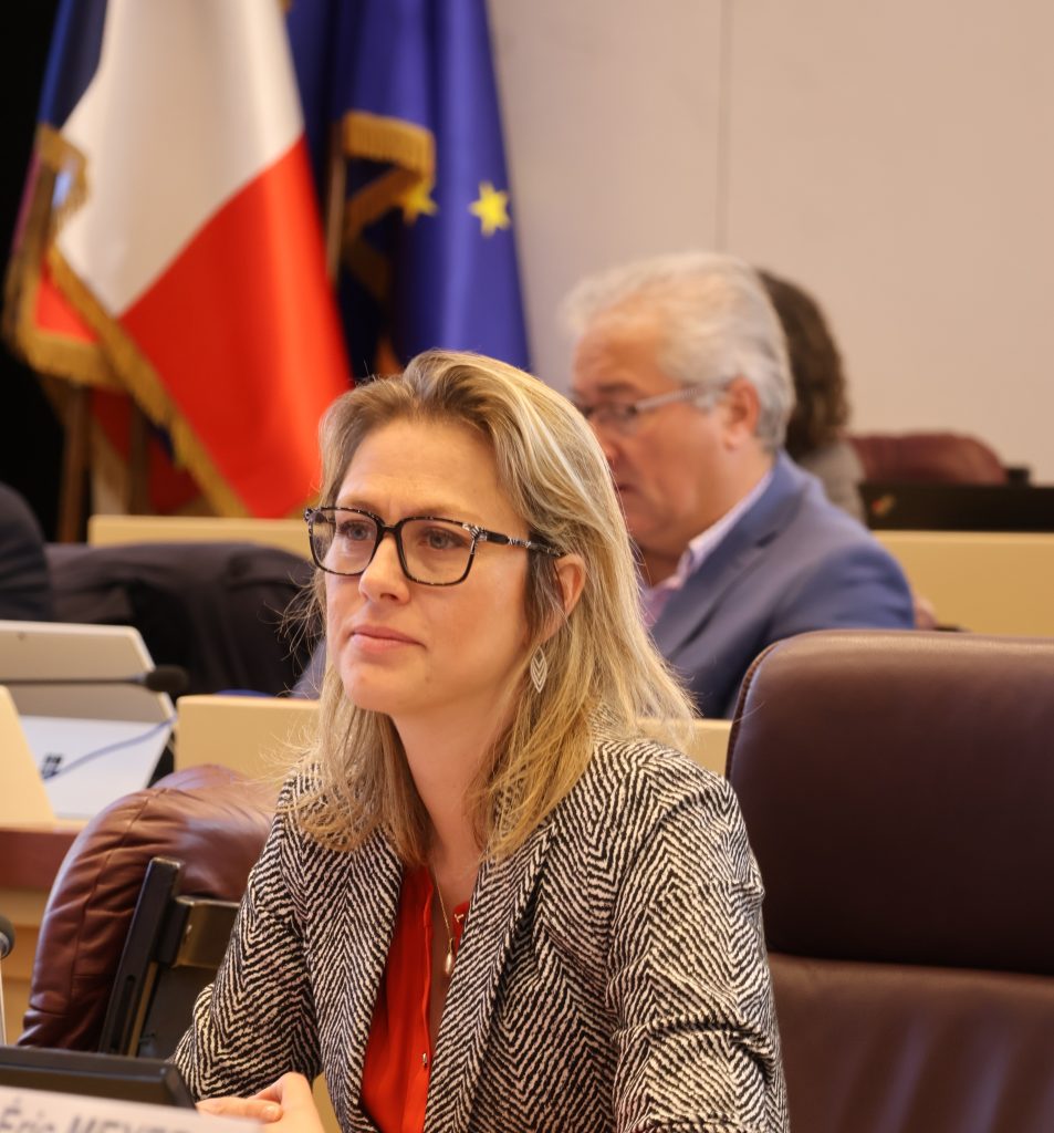 Elise Moreau, présidente du Ceser de Bourgogne-Franche-Comté.