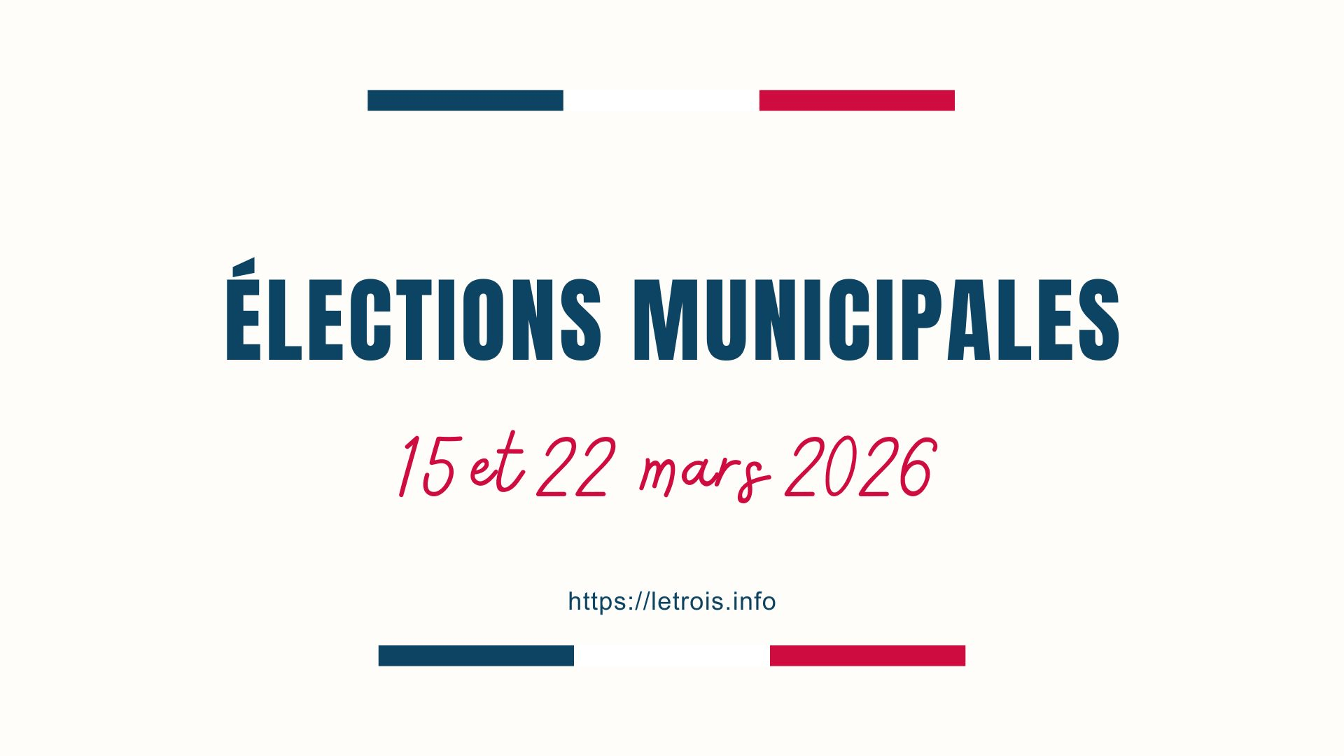 Élections municipales